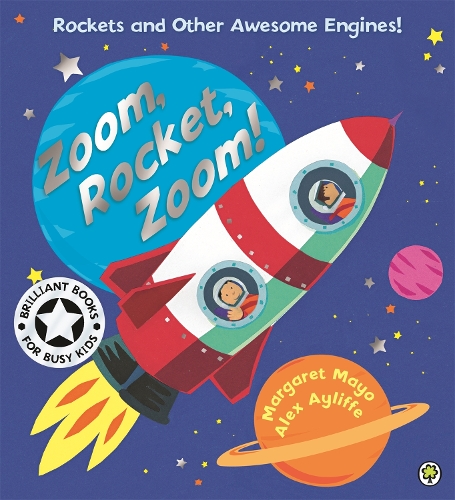 Паперова книга «Awesome Engines: Zoom, Rocket, Zoom!», автор Маргарет Майо - фото №1