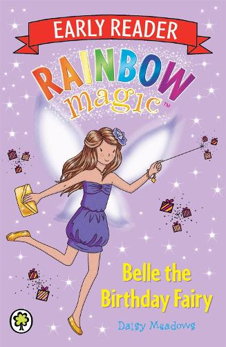 Паперова книга «Rainbow Magic Early Reader: Belle the Birthday Fairy», автор Дейзі Мідоуз - фото №1