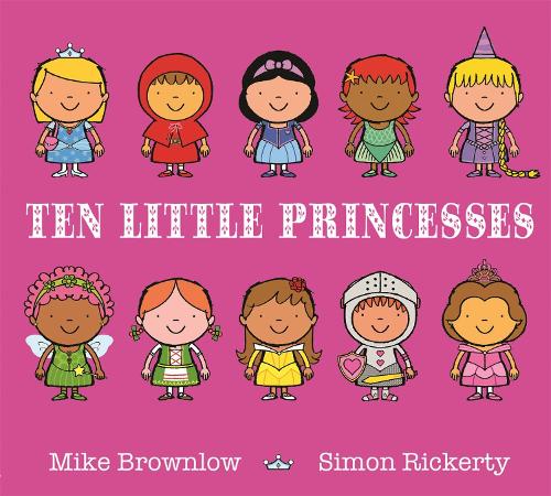 Бумажная книга «Ten Little Princesses», автор Майк Браунлоу - фото №1