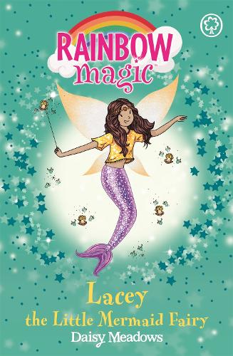 Бумажная книга «Rainbow Magic: Lacey the Little Mermaid Fairy: The Fairytale Fairies Book 4», автор Дейзи Мидоуз - фото №1