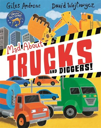 Паперова книга «Mad About Trucks and Diggers!», автор Жиль Андре - фото №1