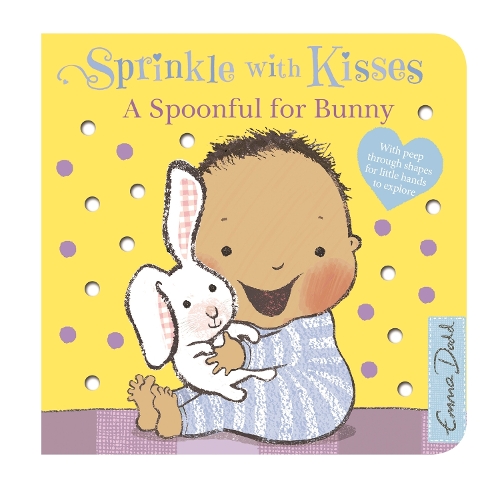 Паперова книга «Sprinkle With Kisses: Spoonful for Bunny Board Book», автор Емма Додд - фото №1