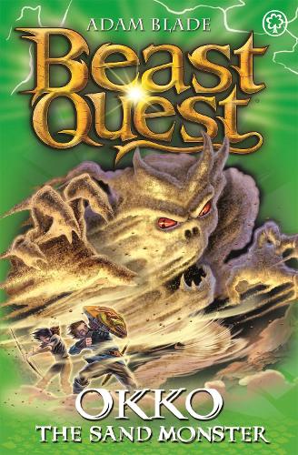 Паперова книга «Beast Quest: Okko the Sand Monster: Series 17 Book 3», автор Адам Блейд - фото №1