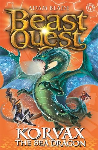 Паперова книга «Beast Quest: Korvax the Sea Dragon: Series 19 Book 2», автор Адам Блейд - фото №1