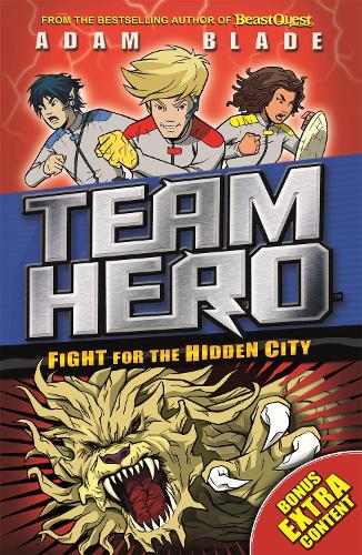 Паперова книга «Team Hero: Fight for the Hidden City: Series 2 Book 1 with Bonus Extra Content!», автор Адам Блейд - фото №1