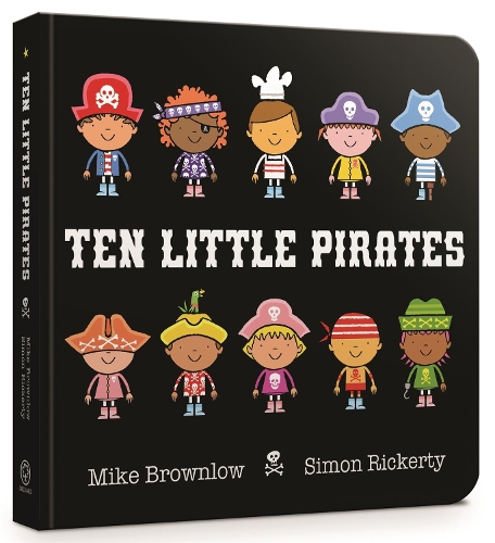 Паперова книга «Ten Little Pirates Board Book», автор Майк Браунлоу - фото №1