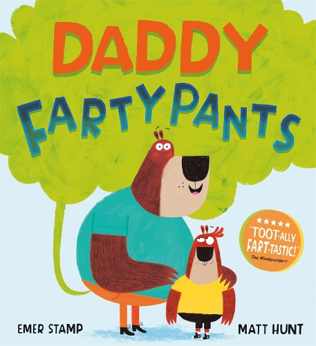 Паперова книга «Daddy Fartypants», автор Емер Стамп - фото №1