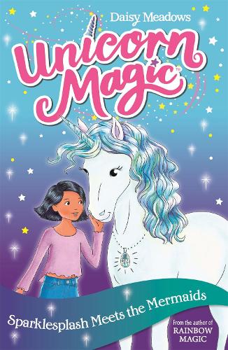 Паперова книга «Unicorn Magic: Sparklesplash Meets the Mermaids: Series 1 Book 4», автор Дейзі Мідоуз - фото №1