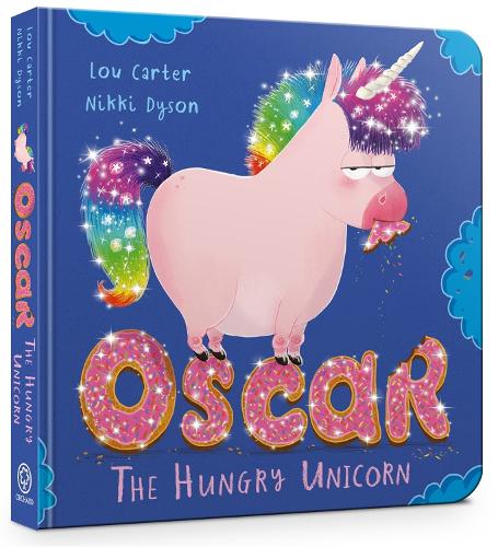 Бумажная книга «Oscar the Hungry Unicorn Board Book», автор Лу Картер - фото №1