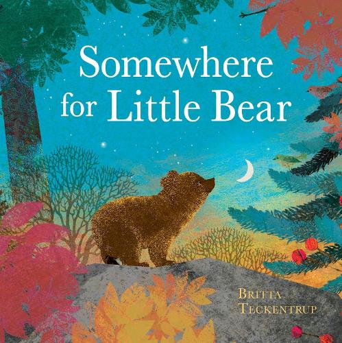 Паперова книга «Somewhere for Little Bear», автор Britta Teckentrup - фото №1