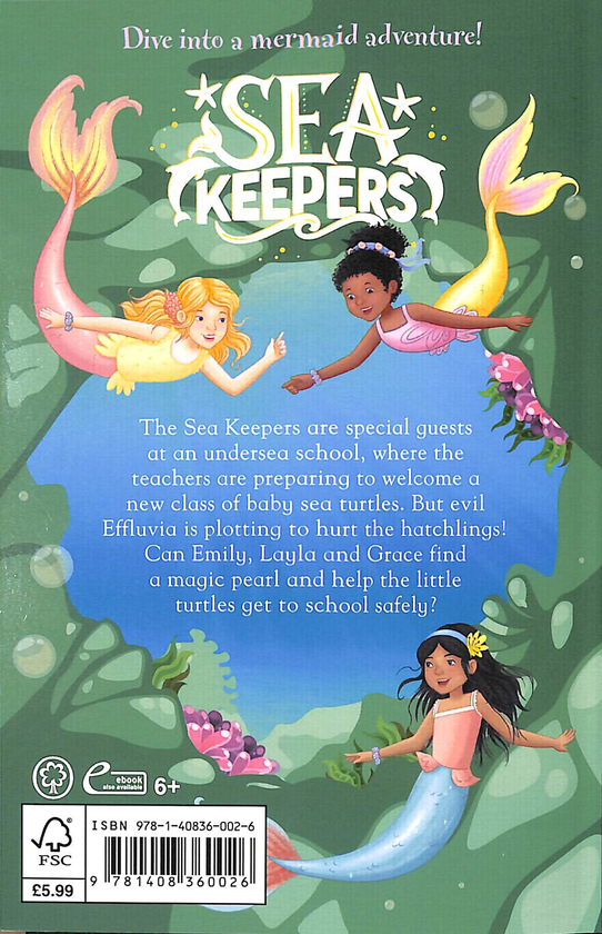Бумажная книга «Sea Keepers. Sea Turtle School. Book 4», автор Корал Рипли - фото №1