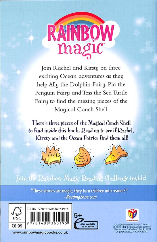 Бумажная книга «Save the Ocean Fairies», автор Дейзи Мидоуз - фото №1