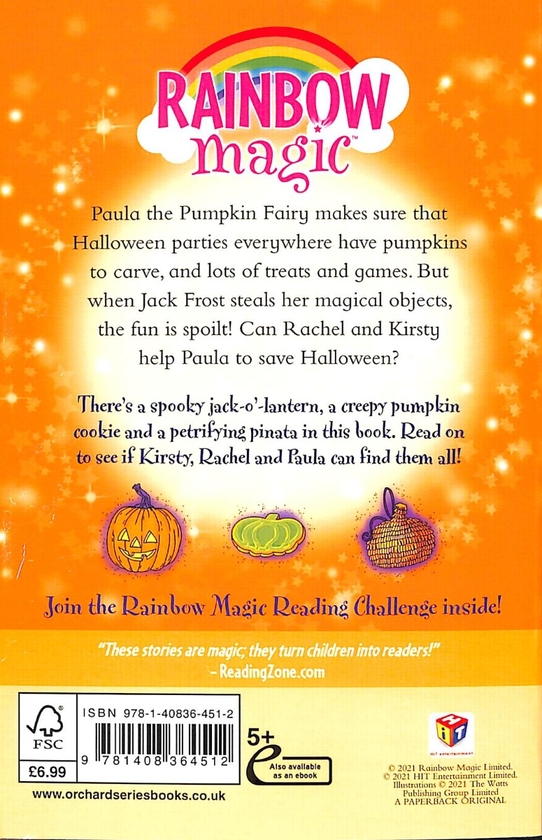 Бумажная книга «Paula the Pumpkin Fairy», автор Дейзи Мидоуз - фото №1