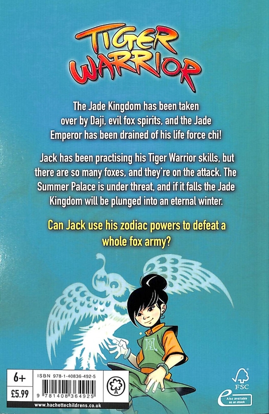 Бумажная книга «Tiger Warrior. Book 2. War of the Fox Demons», автор Мэйзи Чан - фото №1