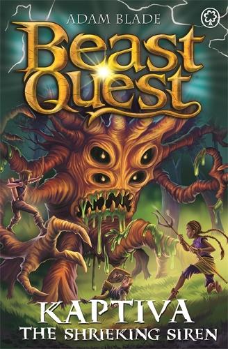 Паперова книга «Beast Quest: Kaptiva the Shrieking Siren: Series 28 Book 3», автор Адам Блейд - фото №1
