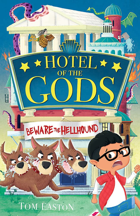 Паперова книга «Hotel of the Gods: Beware the Hellhound», автор Том Істон - фото №1