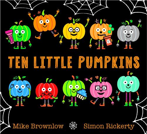 Бумажная книга «Ten Little Pumpkins», автор Майк Браунлоу - фото №1