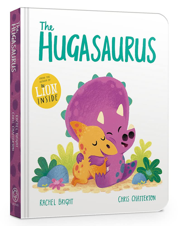 Бумажная книга «The Hugasaurus Board Book», автор Рэйчел Брайт - фото №1