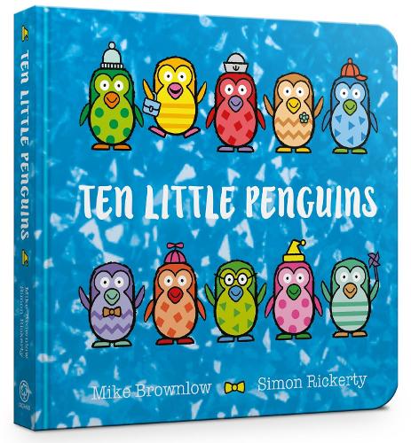 Бумажная книга «Ten Little Penguins Board Book», автор Майк Браунлоу - фото №1