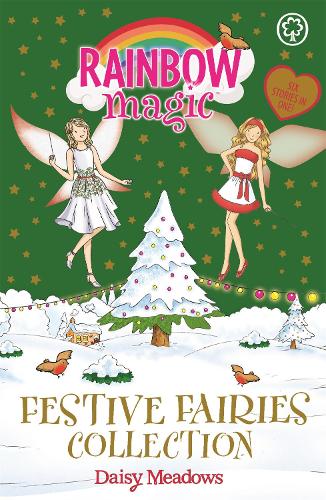 Бумажная книга «Rainbow Magic: Festive Fairies Collection», автор Дейзи Мидоуз - фото №1