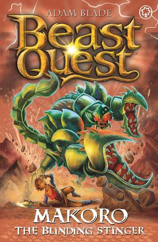 Паперова книга «Beast Quest: Makoro the Blinding Stinger: Series 30 Book 2», автор Адам Блейд - фото №1