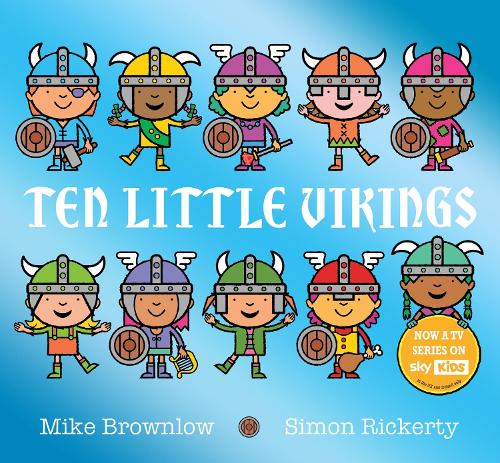 Бумажная книга «Ten Little Vikings», автор Майк Браунлоу - фото №1