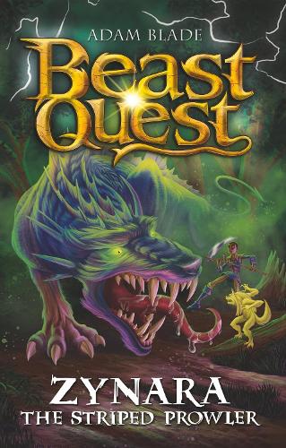 Паперова книга «Beast Quest: Zynara the Striped Prowler: Series 32 Book 2», автор Адам Блейд - фото №1