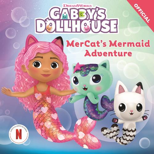 Бумажная книга «DreamWorks Gabby's Dollhouse: MerCat's Mermaid Adventure» - фото №1