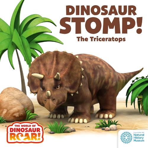 Паперова книга «The World of Dinosaur Roar!: Dinosaur Stomp! The Triceratops», автор Пітер Кертіс - фото №1