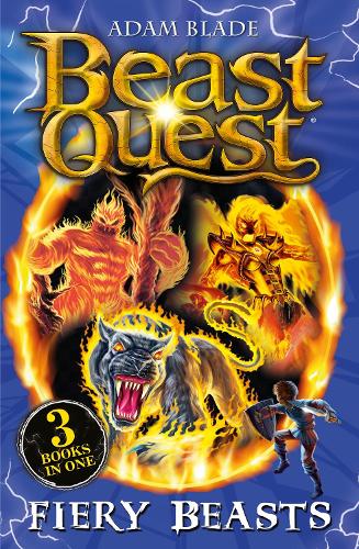 Паперова книга «Beast Quest bind-up: Fiery Beasts», автор Адам Блейд - фото №1