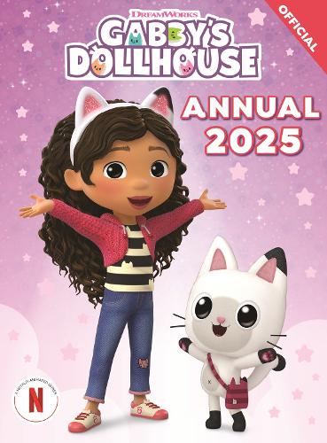 Паперова книга «DreamWorks Gabby's Dollhouse: Gabby's Dollhouse Annual 2025», автор Офіційний Ляльковий дім Габбі - фото №1