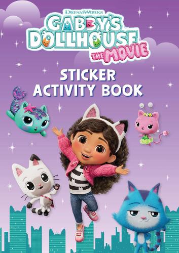 Паперова книга «DreamWorks Gabby's Dollhouse: The Movie Sticker Activity Book: Official Movie Tie-In», автор Офіційний Ляльковий дім Габбі - фото №1