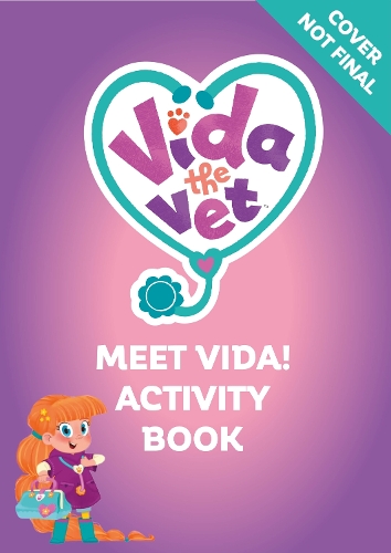Паперова книга «Vida the Vet: Sticker Activity Book», автор Офіційний Віда Ветеринар - фото №1