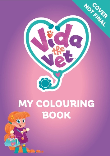 Бумажная книга «Vida the Vet: Copy and Colour», автор Официальный Вида Ветеринар - фото №1