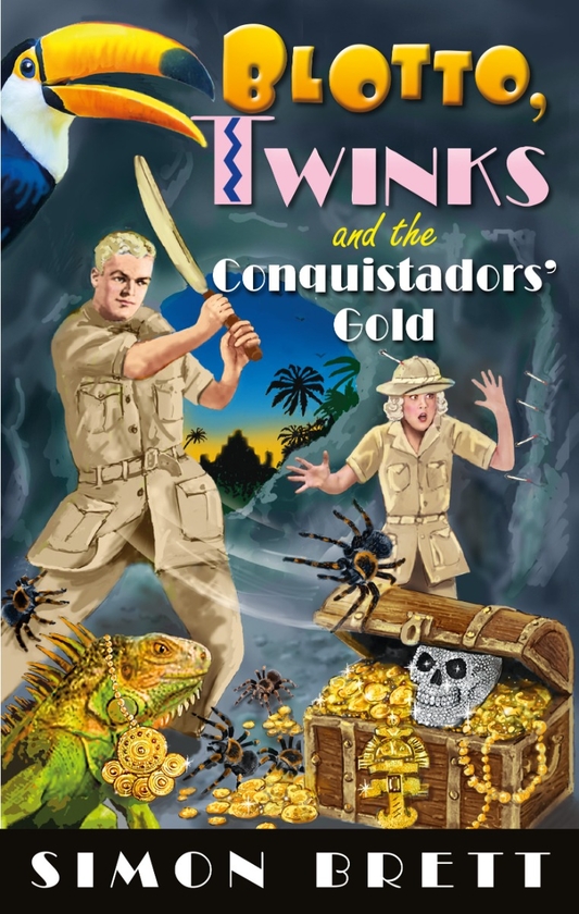 Паперова книга «Blotto, Twinks and the Conquistadors' Gold», автор Саймон Бретт - фото №1