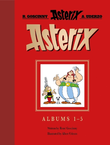 [object Object] «Asterix: Asterix Gift Edition: Albums 1–5: Asterix the Gaul, Asterix and the Golden Sickle, Asterix and the Goths, Asterix the Gladiator, Asterix and the Banquet», автор Рене Ґосінні - фото №1