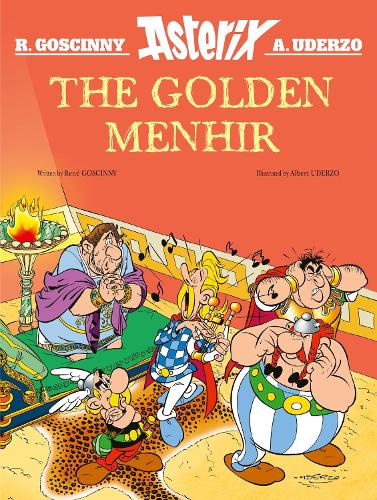 Паперова книга «The Golden Menhir: An Illustrated Asterix Album», автор Рене Ґосінні - фото №1