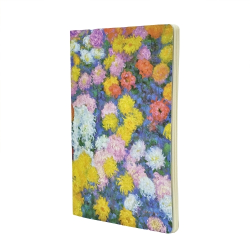 Паперова книга «Monet’s Chrysanthemums A4 Lined Cahier», автор Paperblanks - фото №1