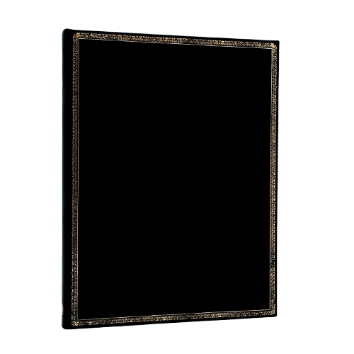 [object Object] «Black Edition Ultra Lined Hardcover Journal (Elastic Band Closure)», автор Paperblanks - фото №1