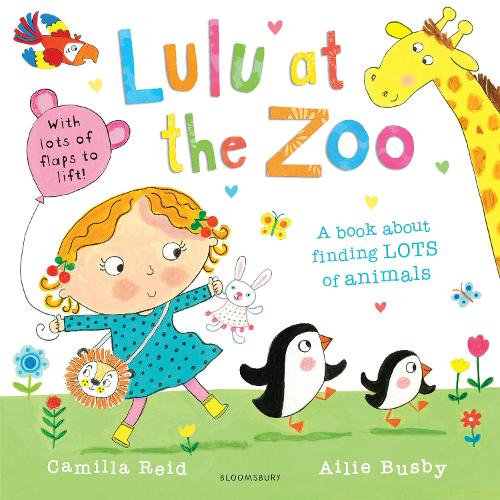 Бумажная книга «Lulu at the Zoo», автор Камилла Рейд - фото №1