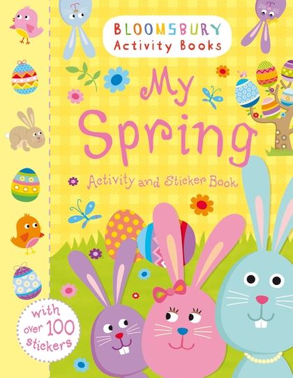 Бумажная книга «My Spring Activity and Sticker Book» - фото №1