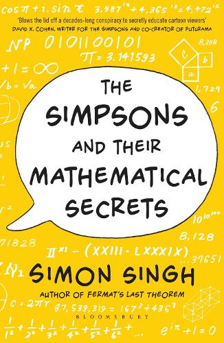 Паперова книга «The Simpsons and Their Mathematical Secrets», автор Саймон Сінгх - фото №1