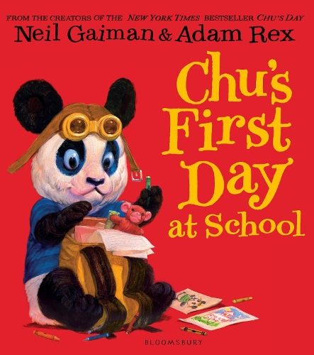 Паперова книга «Chu's First Day at School», автор Ніл Ґейман - фото №1