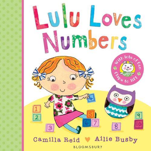 Бумажная книга «Lulu Loves Numbers», автор Камилла Рейд - фото №1