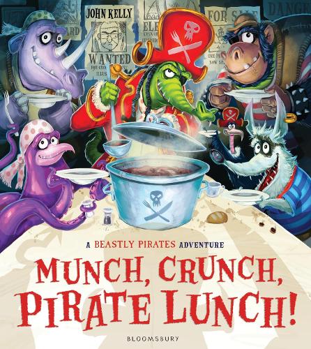 Бумажная книга «Munch, Crunch, Pirate Lunch!», автор Джон Келли - фото №1