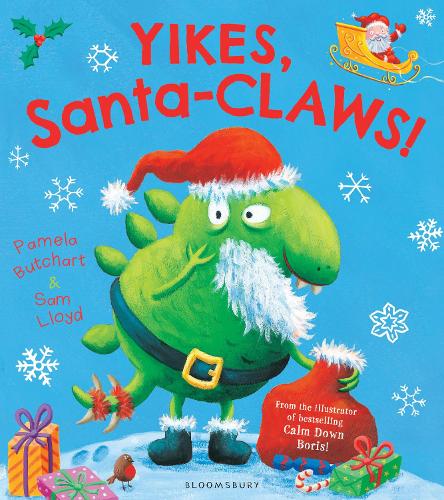 Паперова книга «Yikes, Santa-CLAWS!», автор Памела Бутчарт - фото №1
