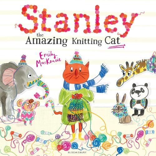 Бумажная книга «Stanley the Amazing Knitting Cat», автор Эмили Маккензи - фото №1
