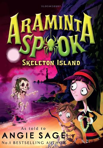Бумажная книга «Araminta Spook: Skeleton Island», автор Энджи Сэйдж - фото №1