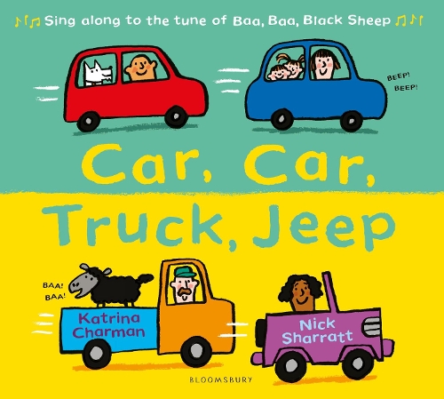 Бумажная книга «Car, Car, Truck, Jeep», автор Катрина Чарман - фото №1