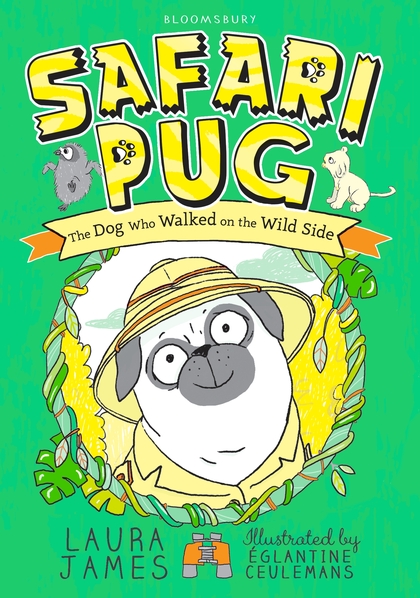 Бумажная книга «Safari Pug» - фото №1